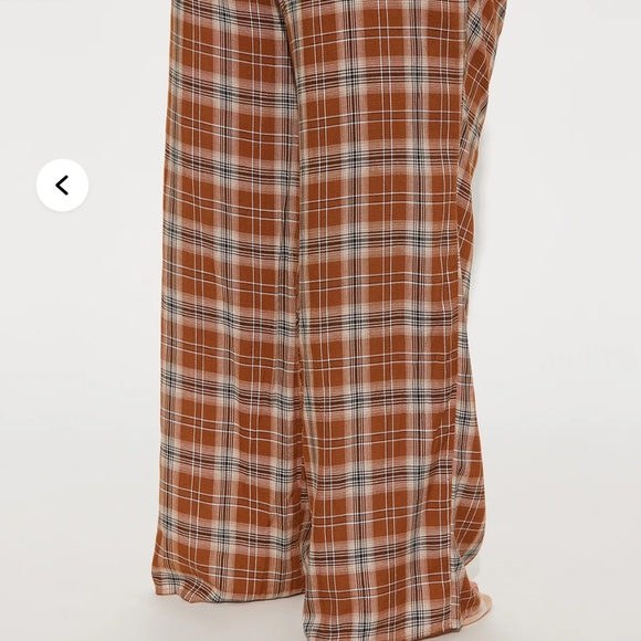 Brown wide leg pants - Picture 6 of 7